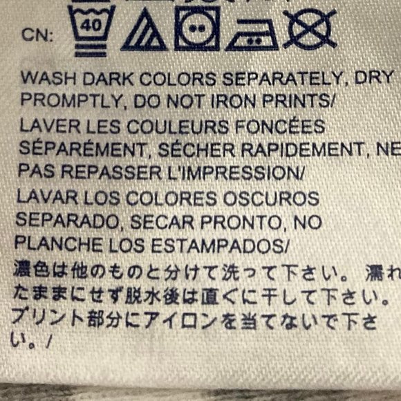 Tommy Hilfiger Medium V Neck Short Sleeve Striped T Shirt - Picture 6 of 6